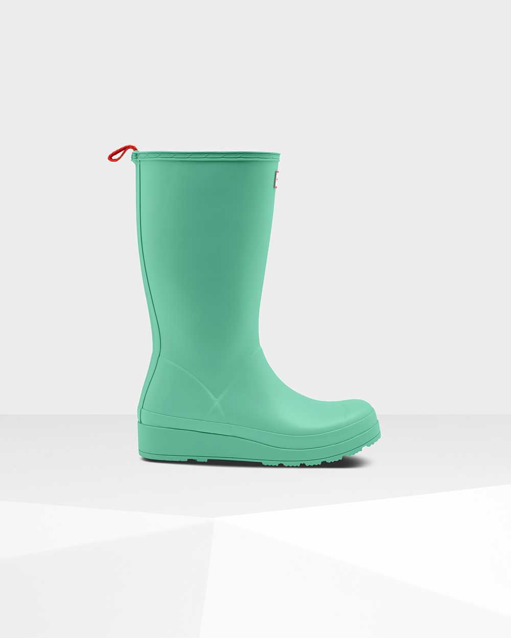 Botas De Agua Mujer - Hunter Original Play Tall Mid-Calf Verde Menta - WYXGBJ-182 - Verde Menta